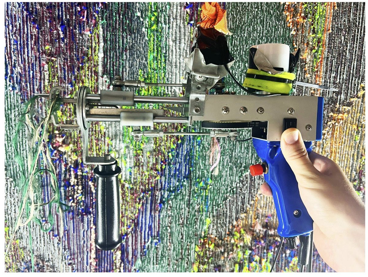 Threading the Sound: The Carpet Tufting Gun as an Electroacoustic Performance Interface